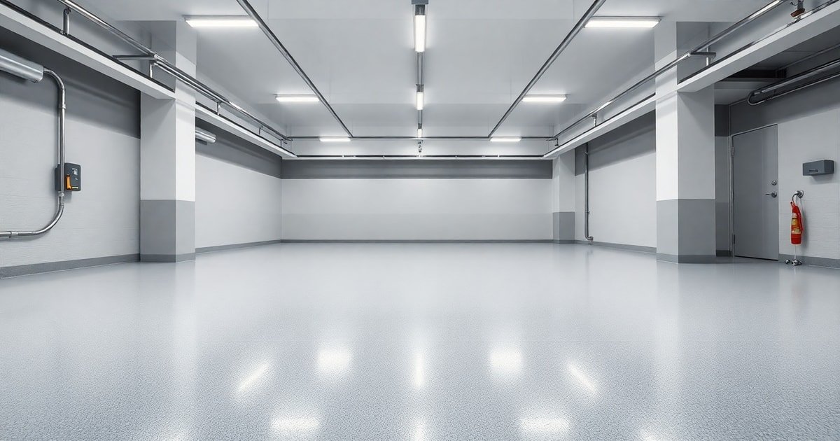 epoxy floor coating Vancouver BC garage